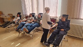 Zaposleni donirali krv